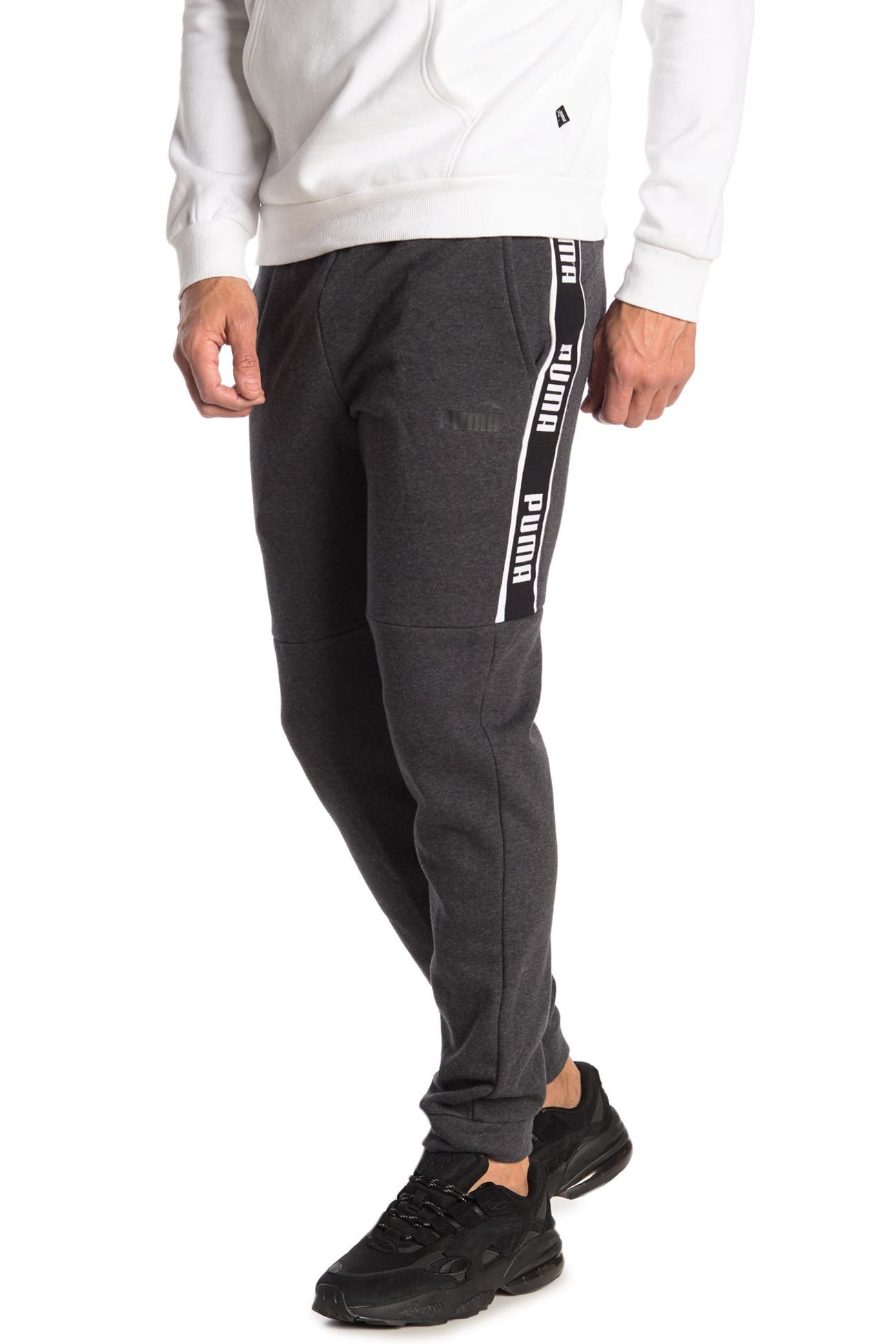 puma repeat logo joggers