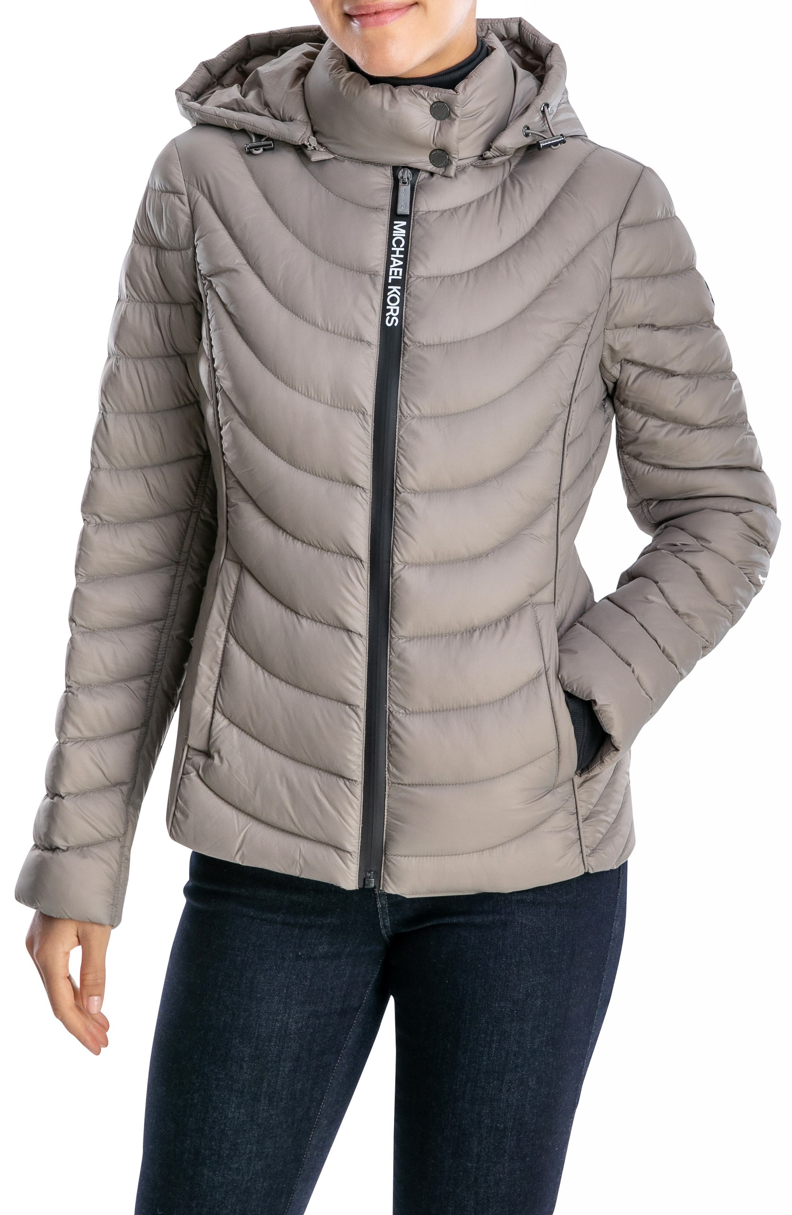 michael kors packable puffer jacket