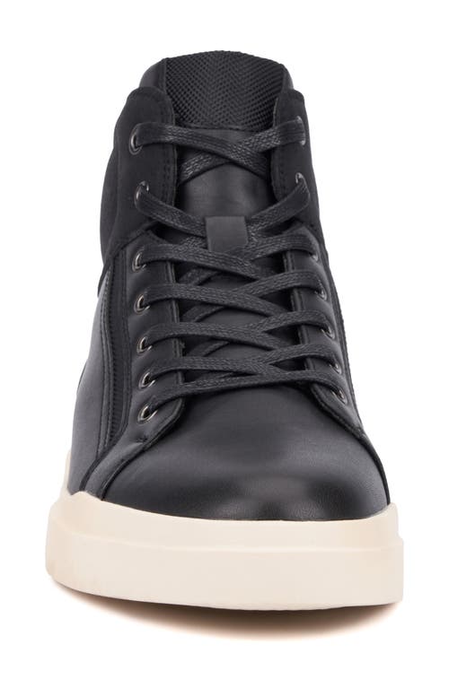 Reserve Footwear Jayden High Top Sneaker In Black