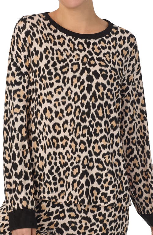 Kate Spade New York Print Pajamas In Leopard