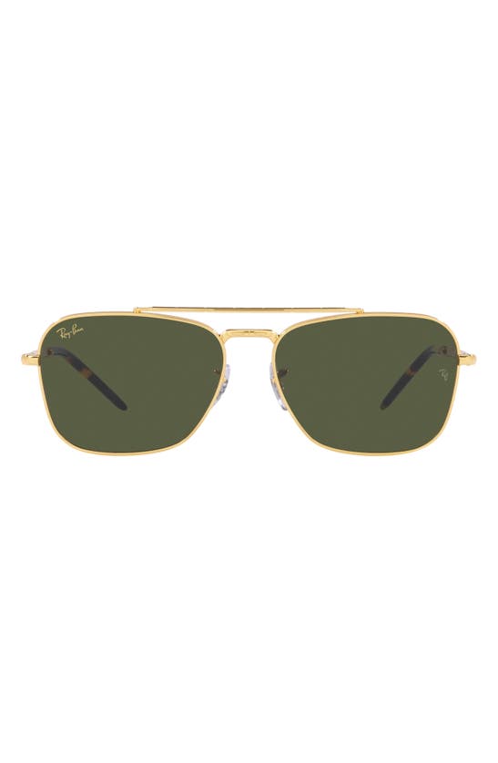 RAY BAN RAY-BAN NEW CARAVAN 55MM SQUARE SUNGLASSES 