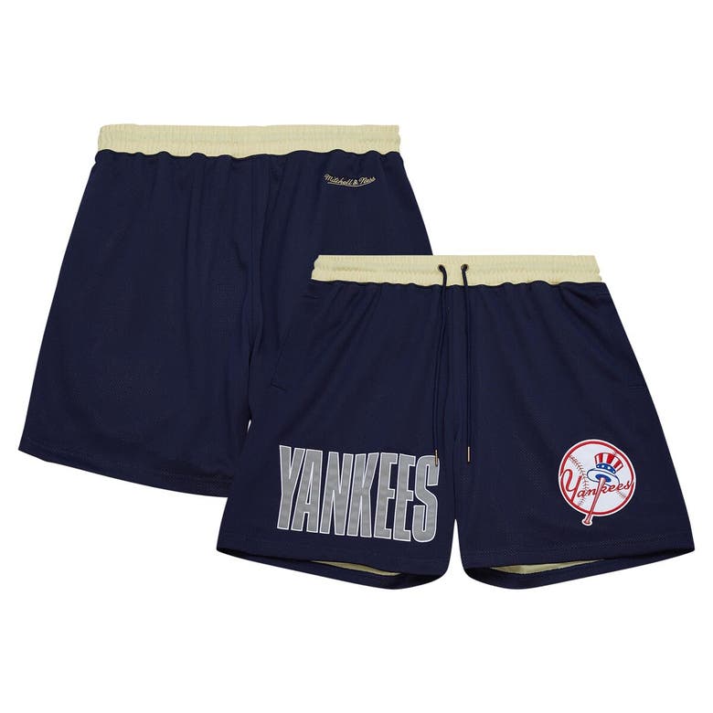 Shop Mitchell & Ness Navy New York Yankees Og 2.0 Fashion Shorts