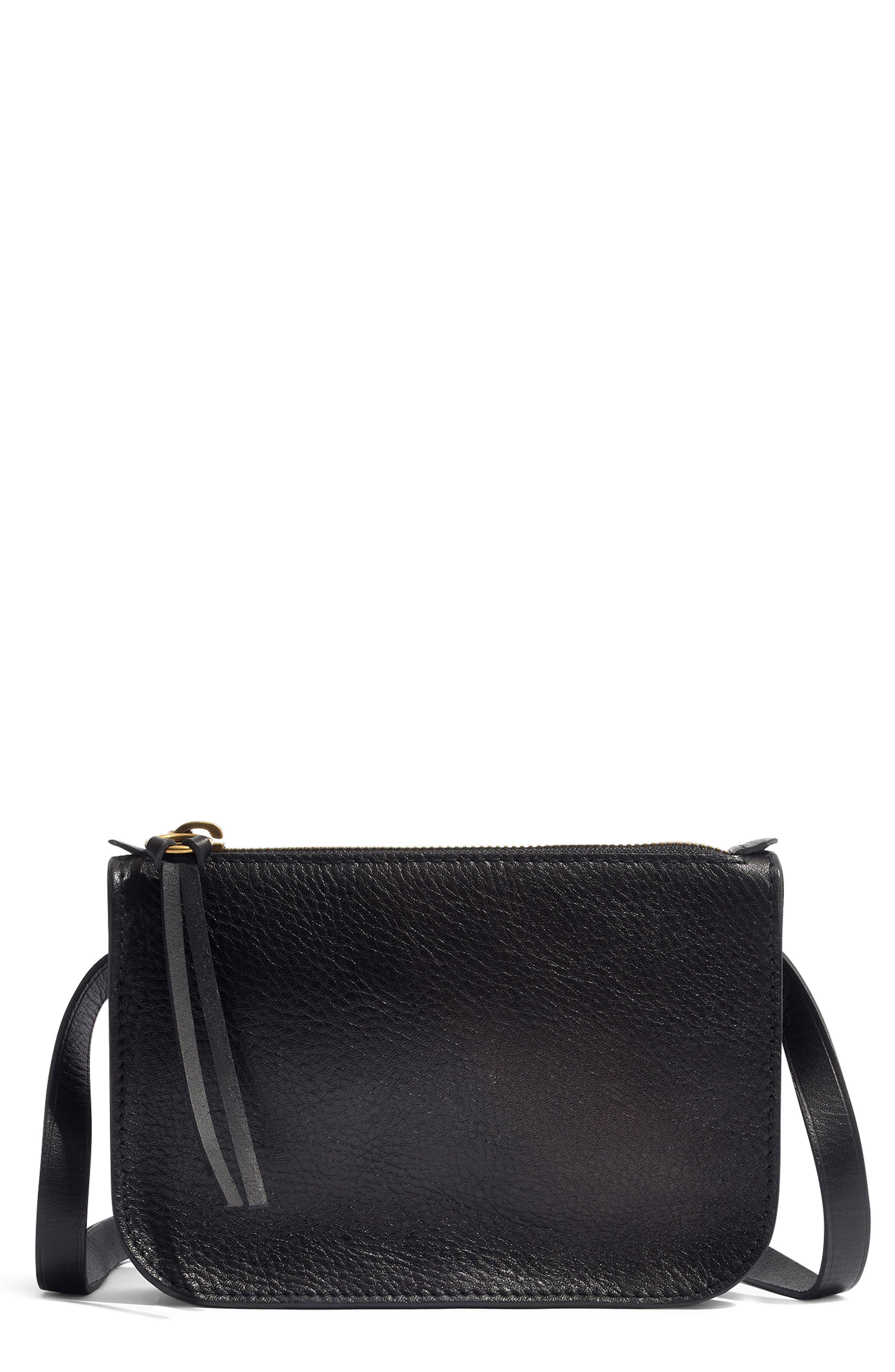 black simple bag