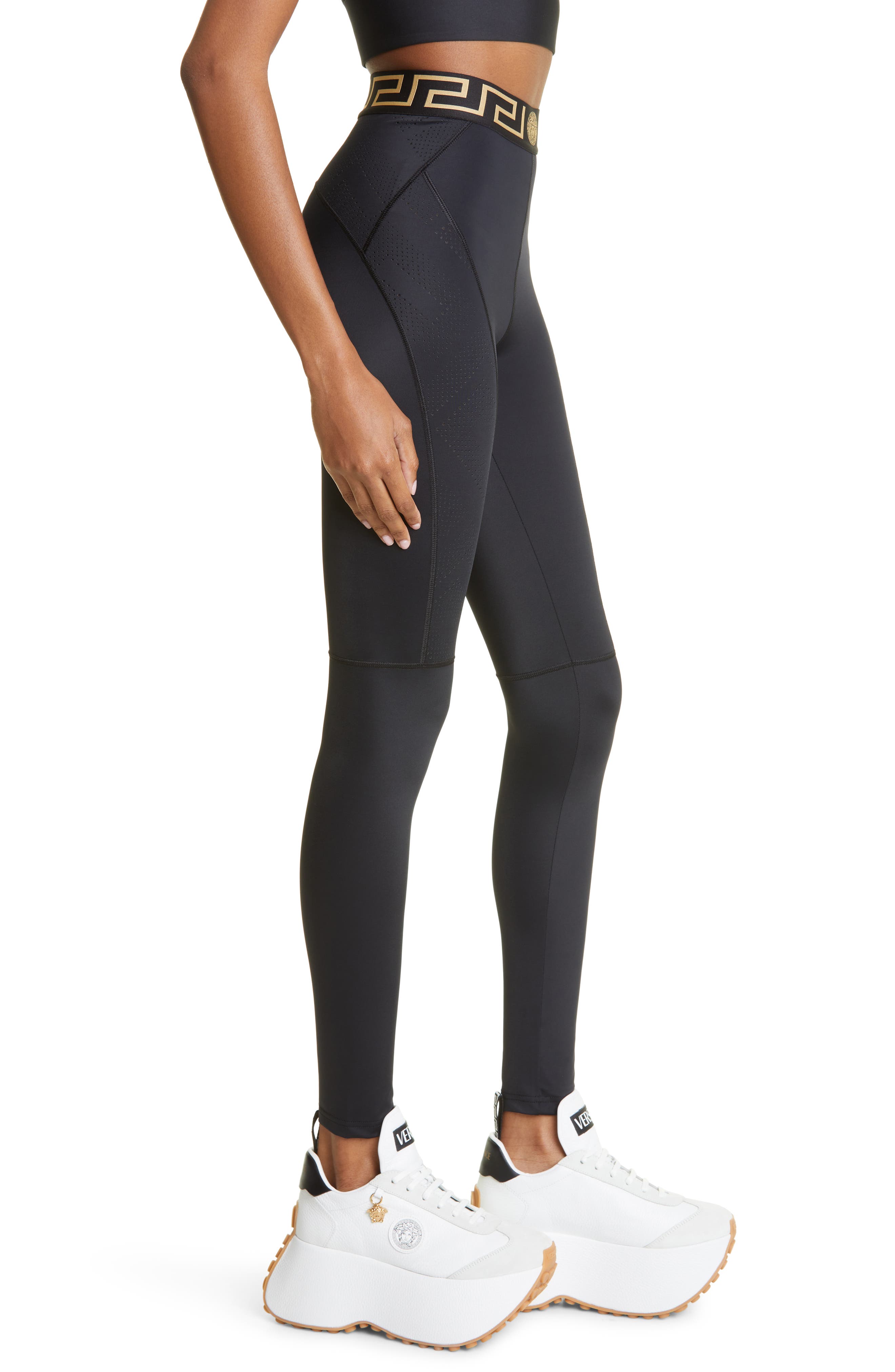 versace gym pants