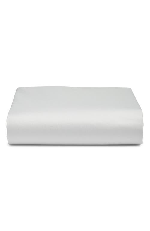 Nordstrom 400 Thread Count Organic Cotton Fitted Sheet In Grey Vapor