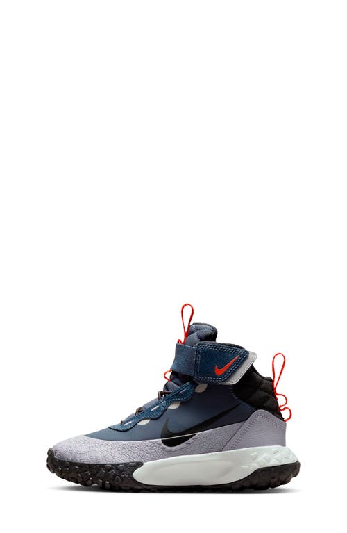 Nike Terrascout Sneaker Boot In Thunder Blue/black/grey