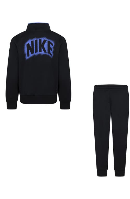 Nike Kids' Powder Play Dri-fit Jacket & Joggers Set In Black