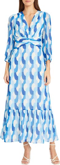DONNA MORGAN FOR MAGGY Waist Detail Maxi Dress | Nordstrom