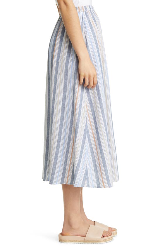 Caslon® Tiered Drawstring Maxi Skirt main image 1