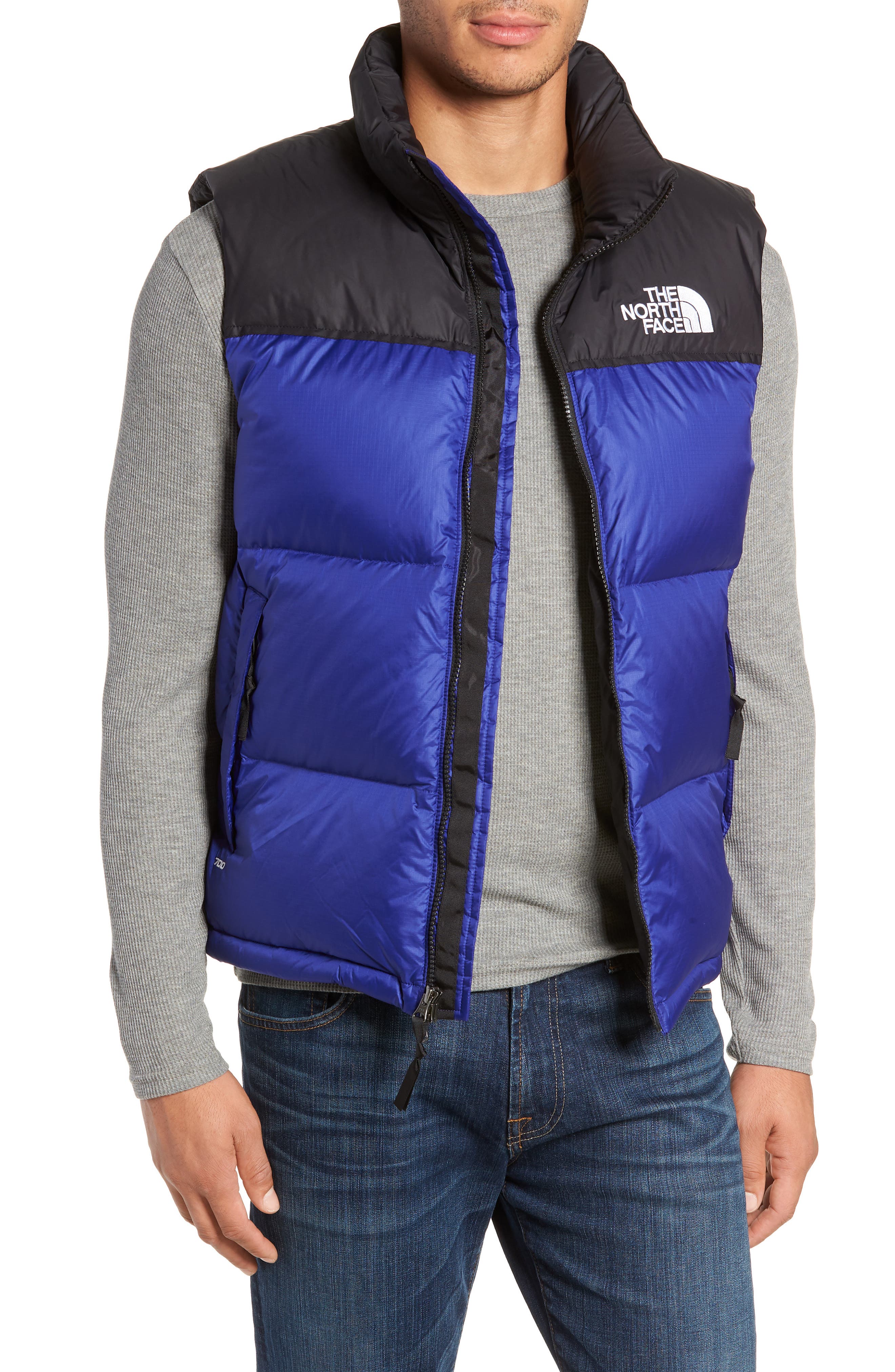 The North Face Nuptse 1996 Packable Quilted Down Vest, Blue