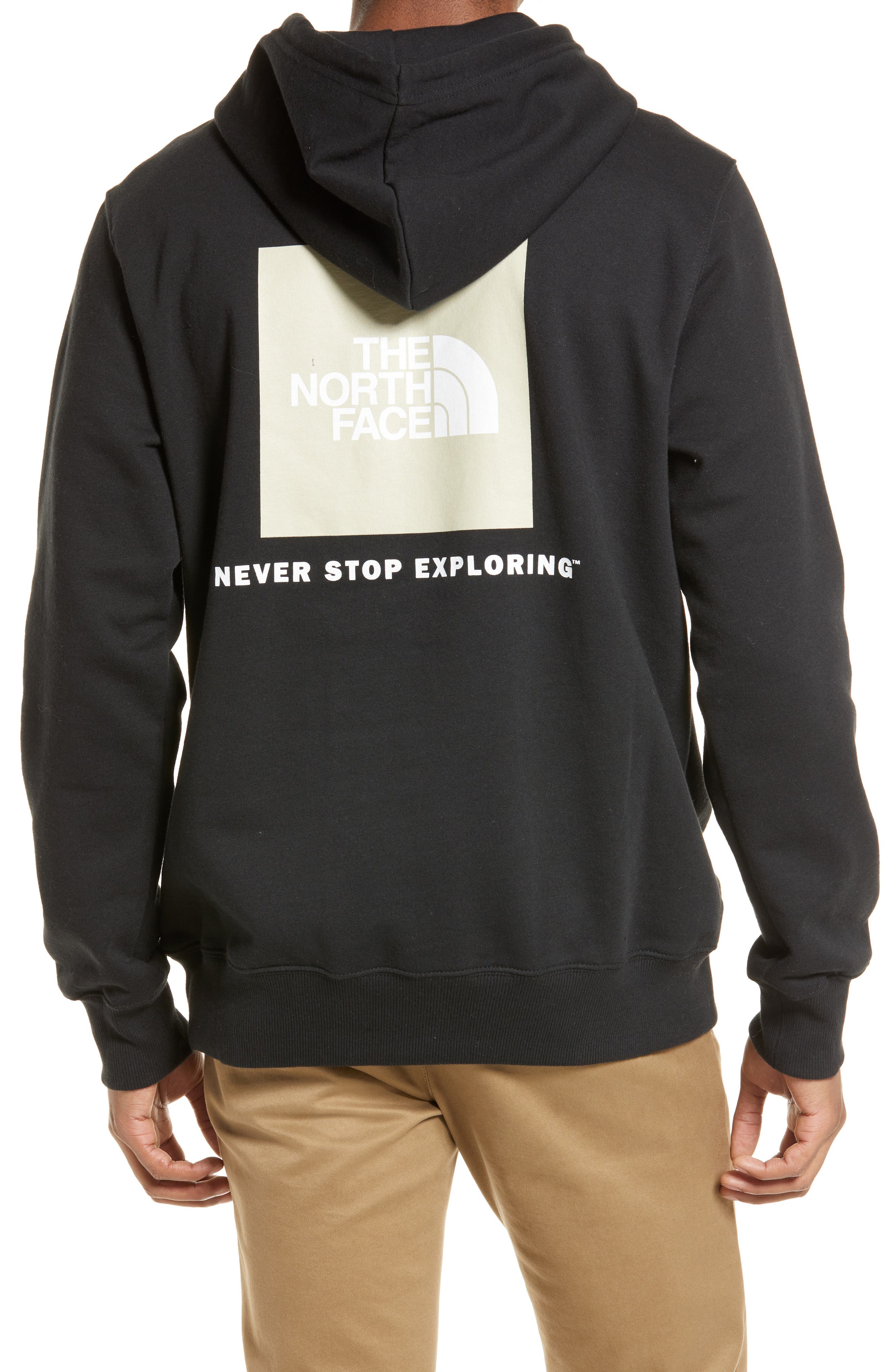 the north face mens hoodie never stop exploring