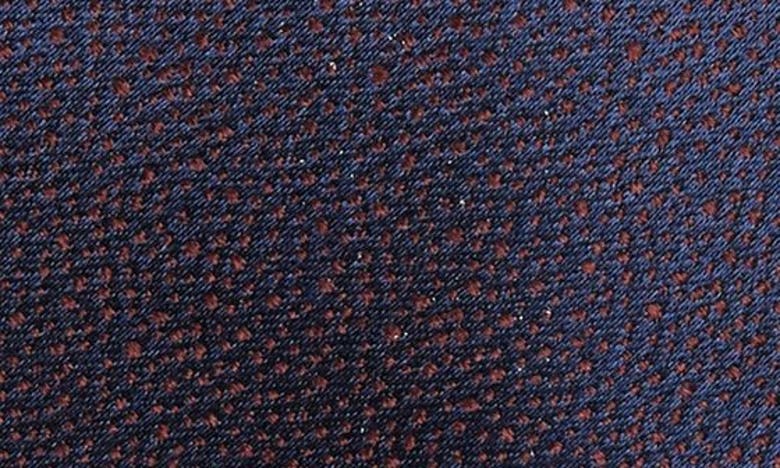 Wrk Textured Silk Tie In Burgundy