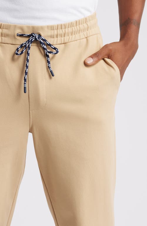 Shop Original Penguin Drawstring Jersey Sweatpants In Travertine