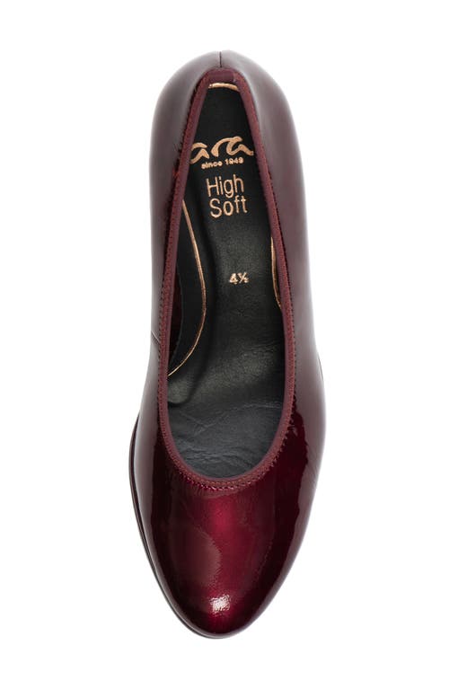 Ara Ophelia Pump In Red