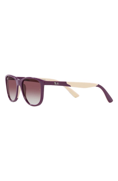 Shop Ray Ban Ray-ban 49mm Square Sunglasses In Violet