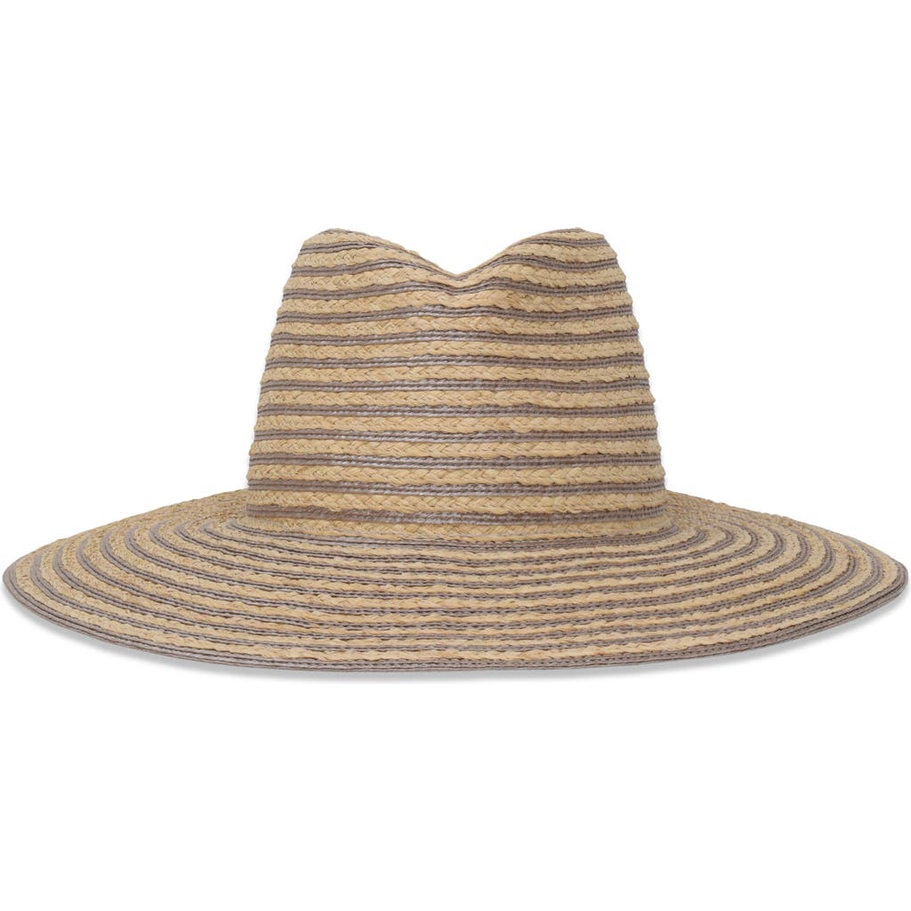 Gigi Burris Millinery Jeanne Packable Raffia Sun Hat In Brown