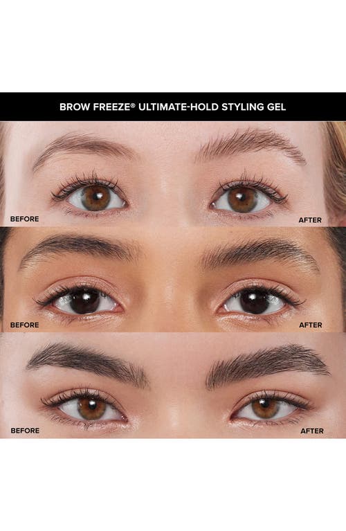 Shop Anastasia Beverly Hills Frozen & Fuller-looking Brow Trio $39 Value In Ebony