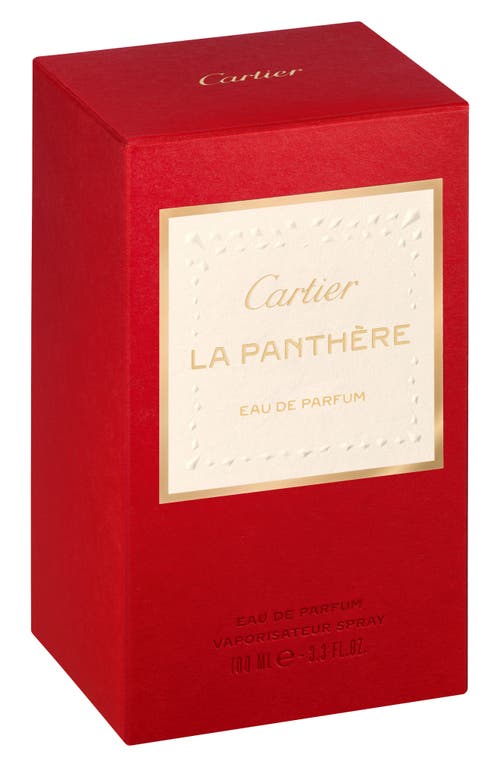 Cartier La Panthère Refillable Eau De Parfum In Regular