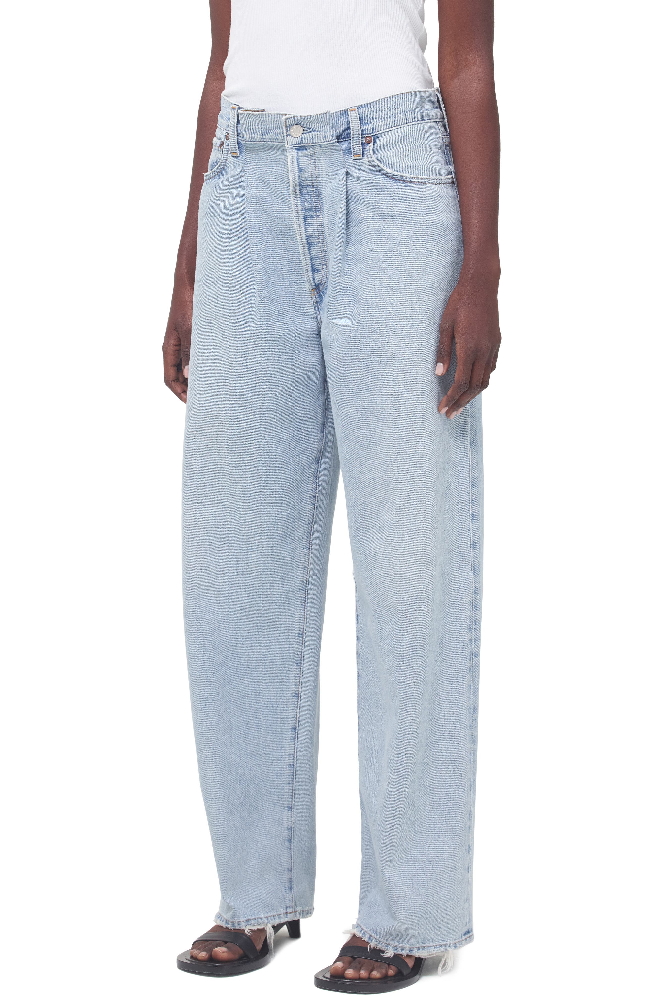 AGOLDE Dax Tacked High Waist Oversize 