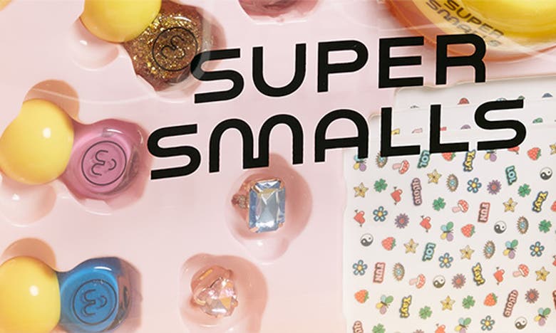 Shop Super Smalls Kids' Self Care Nail Kit In Yellow Multi