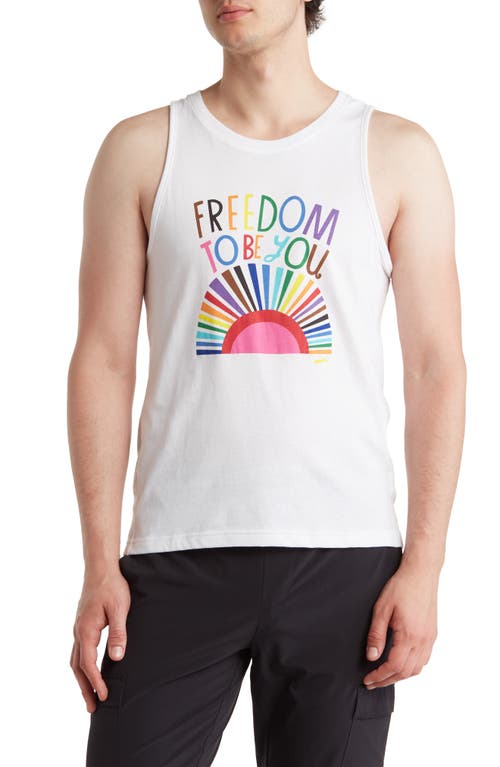 Brooks Distance Running Graphic Tank in Freedom To Be You