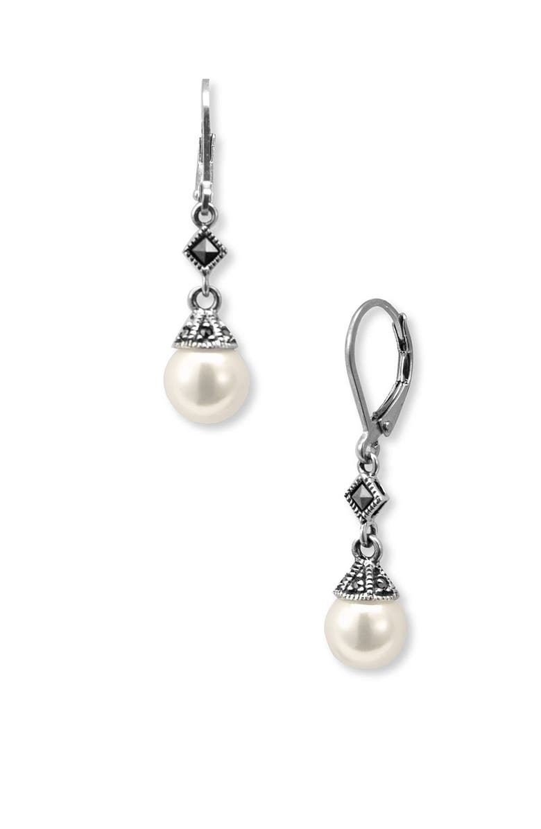 Judith Jack Imitation Pearl Drop Earrings | Nordstrom