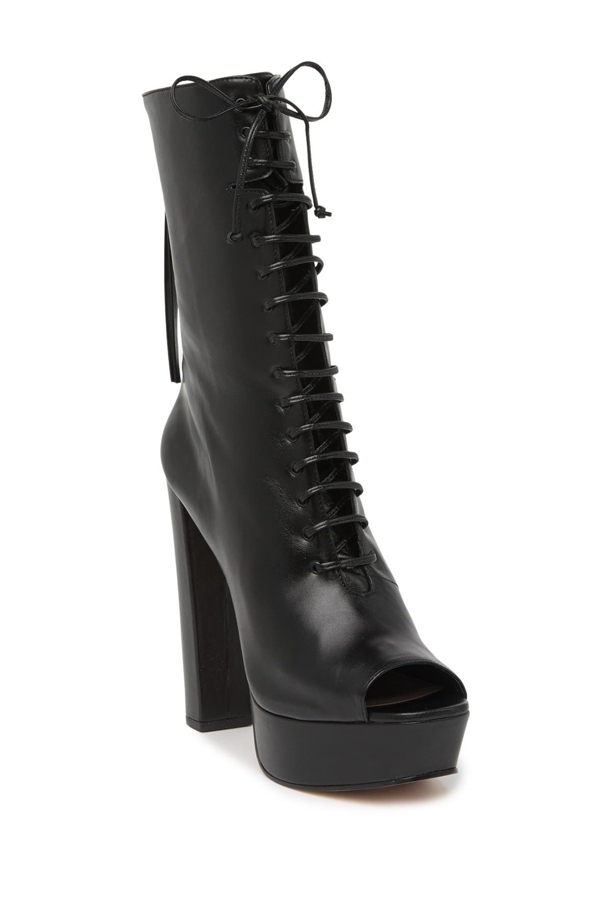 schutz tamara lace up boots