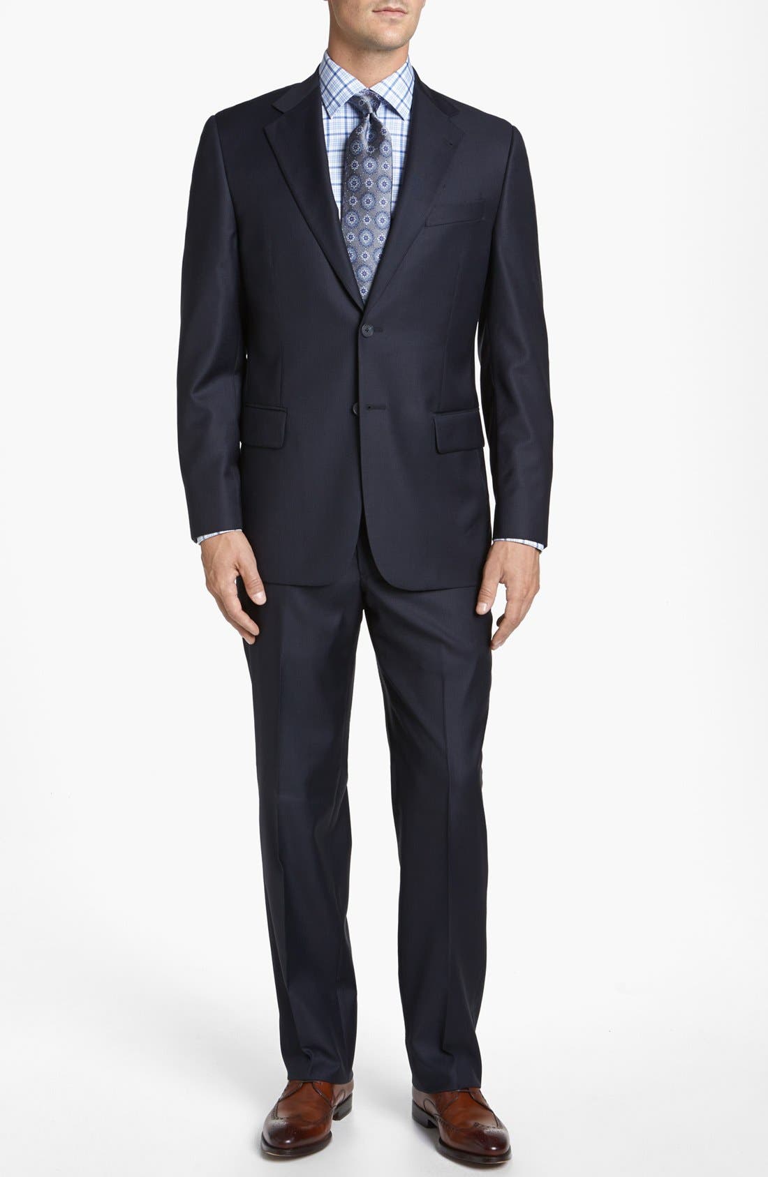 Joseph Abboud 'Signature Silver' Wool Suit Nordstrom