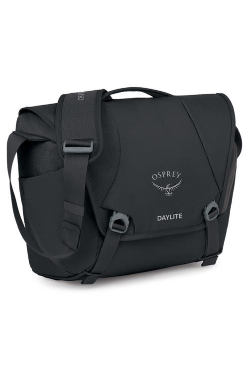 Shop Osprey Daylite Messenger Bag In Black