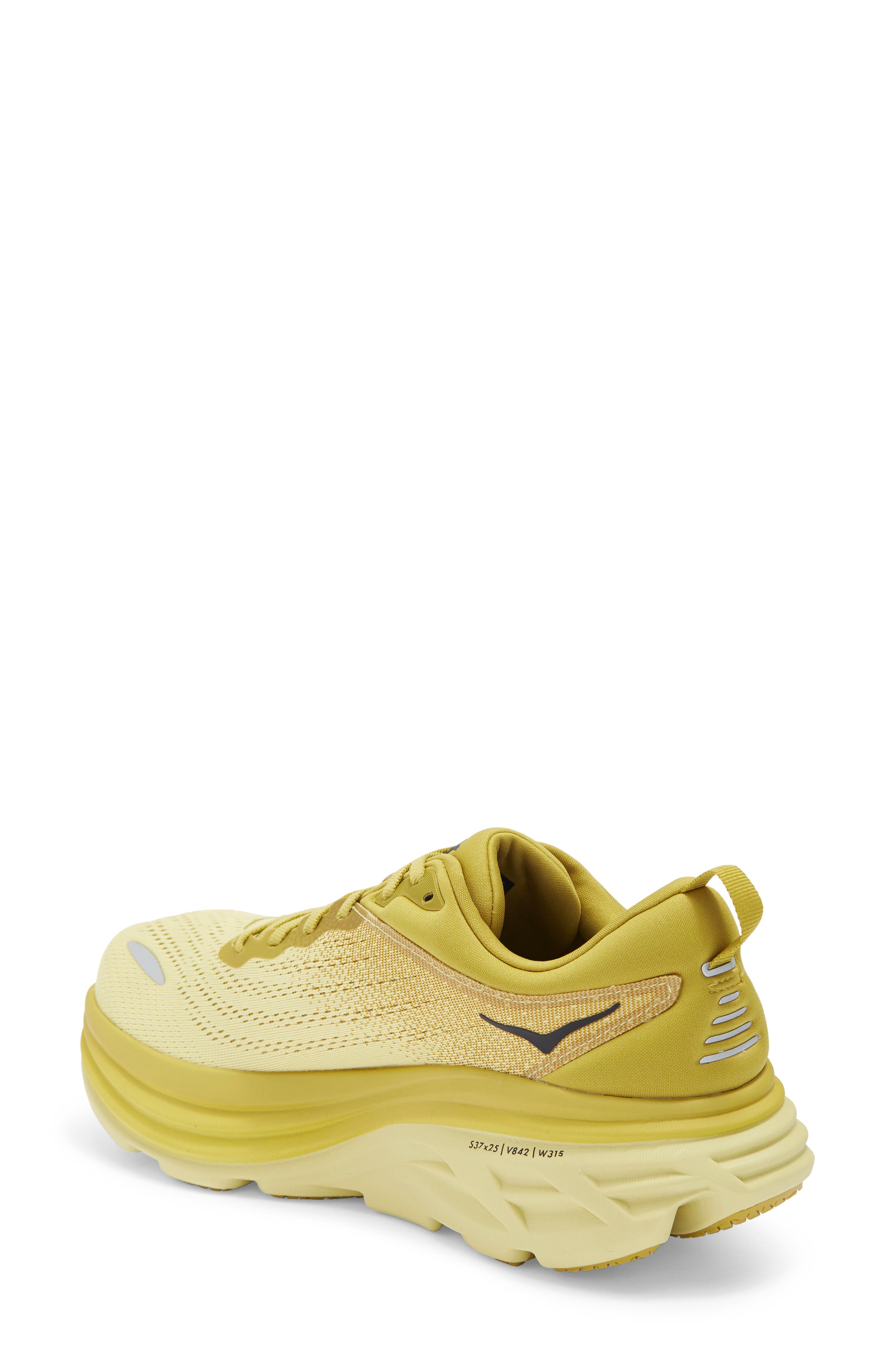 HOKA Bondi 8 Running Shoe in Golden Lichen /Celery Root | Smart Closet