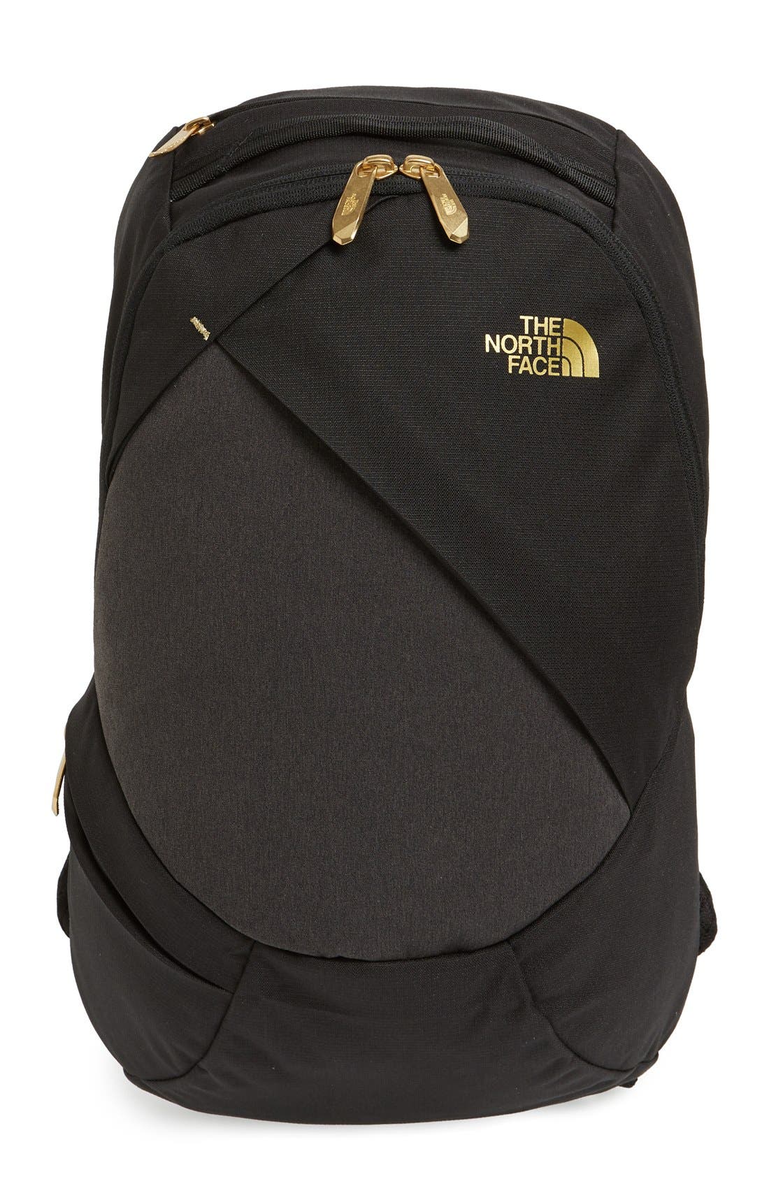 north face electra backpack black