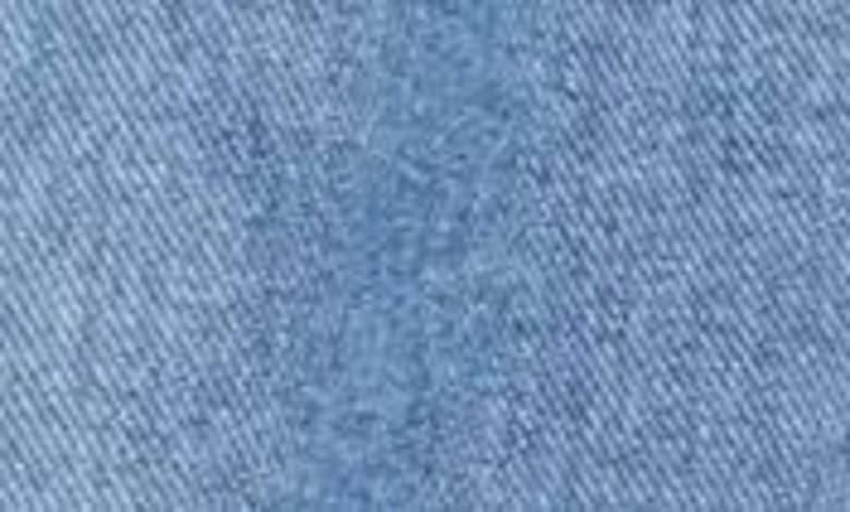 Shop Ptcl Drawstring Denim Shorts In Med Blue