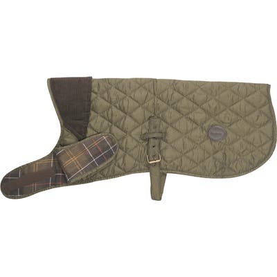 Barbour Quilted Dog Coat, Green