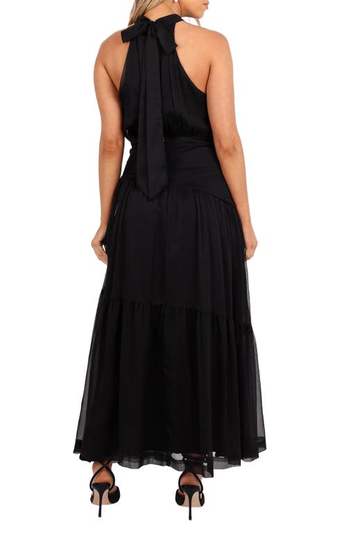 Petal And Pup Petal & Pup Eden Halter Maxi Dress In Black