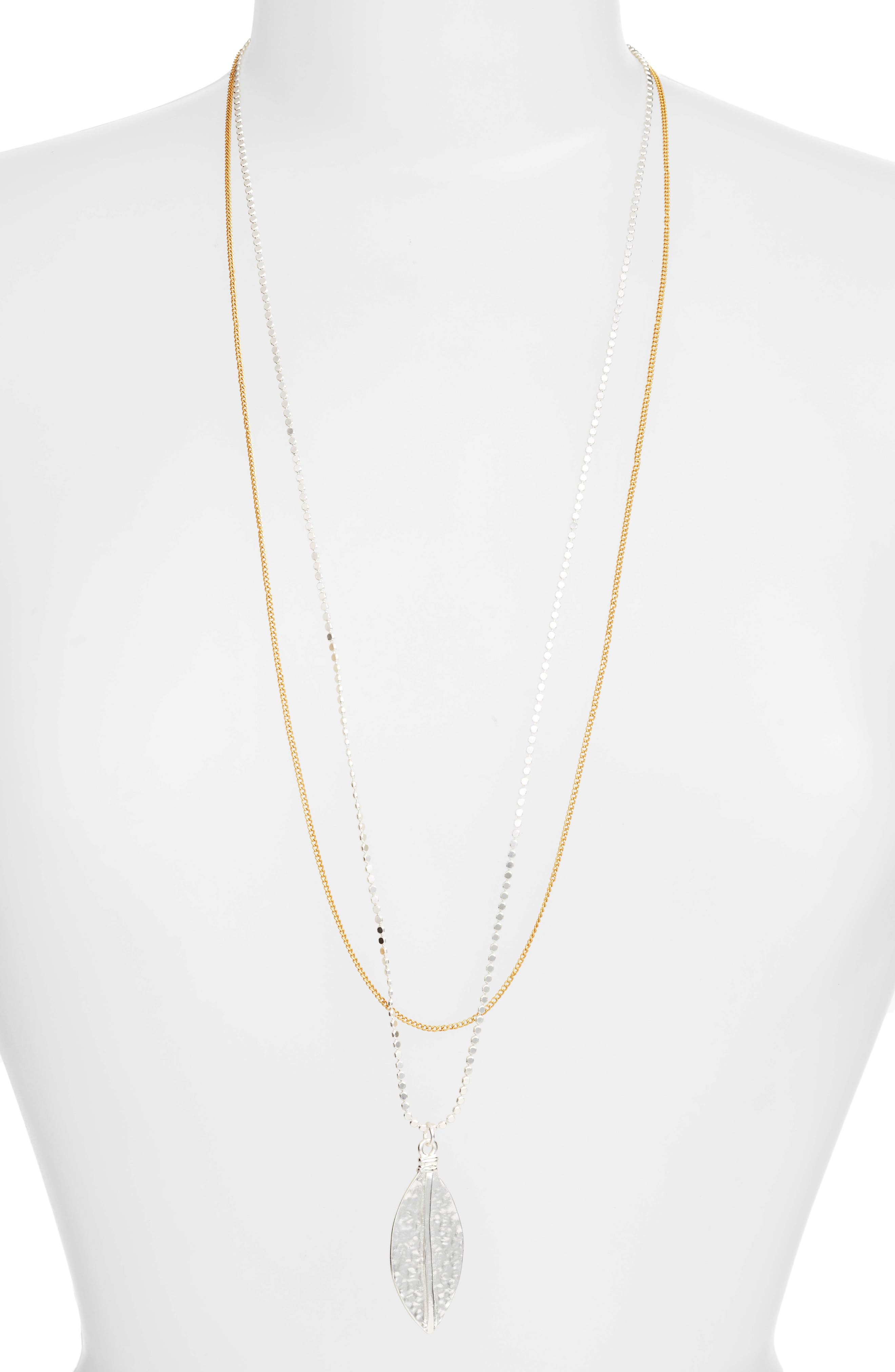 nordstrom elephant necklace