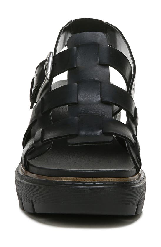 Dr. Scholl's Afterglow Platform Slingback Sandal In Black | ModeSens