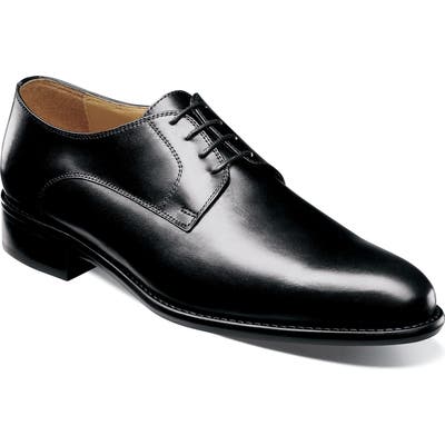 Florsheim Imperial Hart Plain Toe Derby, Black