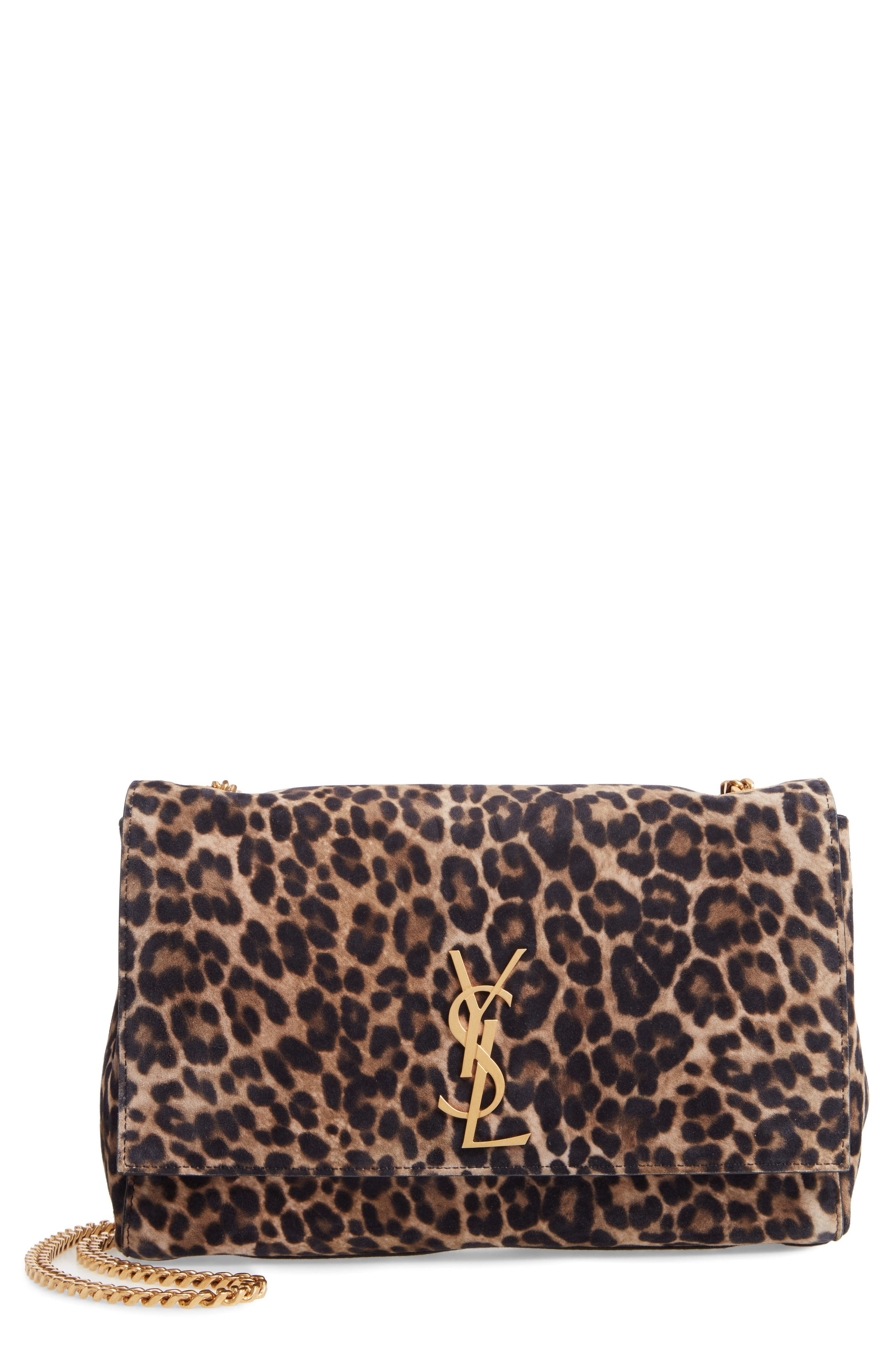 ysl leopard bag