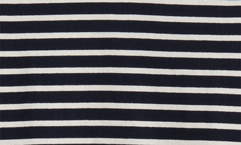 Shop Alex Mill Lakeside Stripe Cotton Top In Dark Navy/ Natural