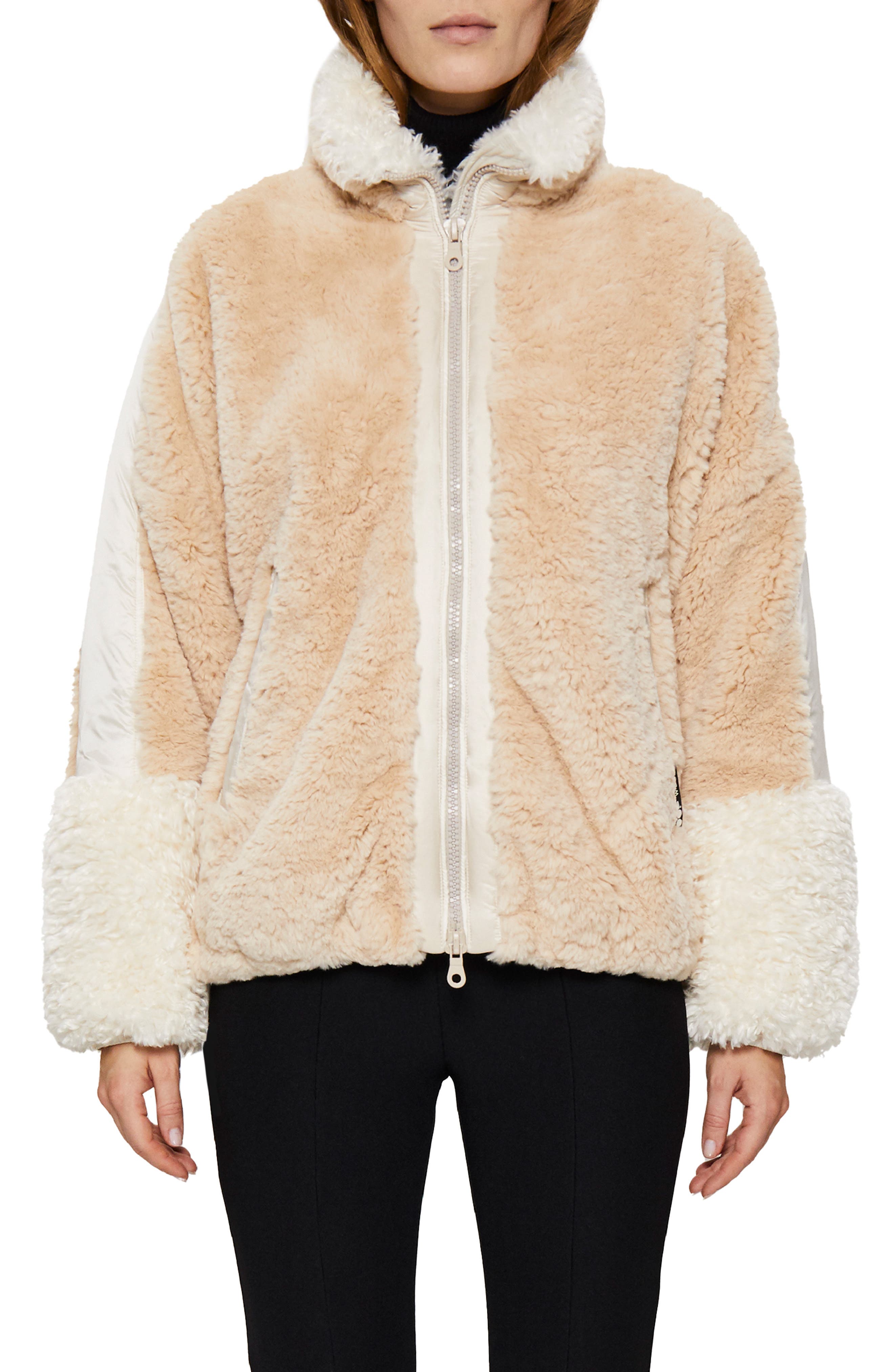 nordstrom fluffy jacket