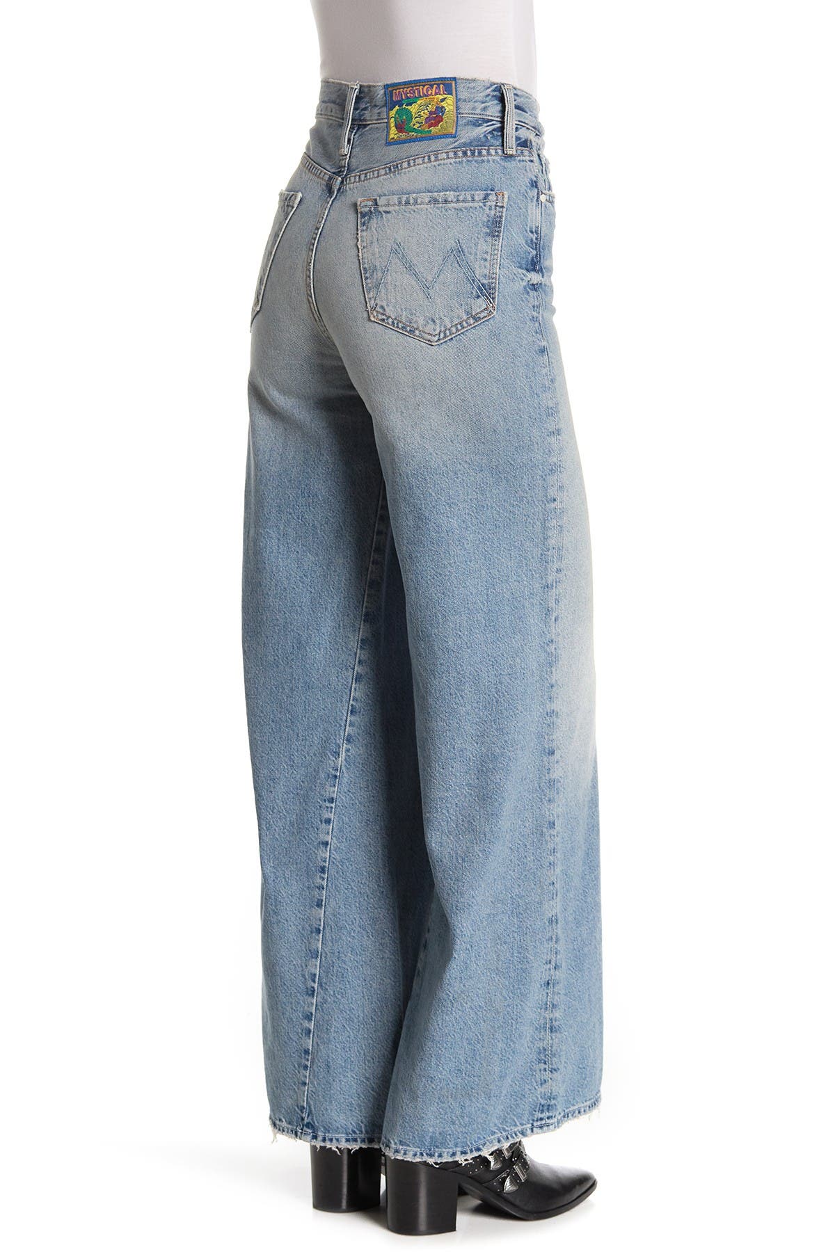 MOTHER The Enchanter Distressed Jeans Nordstrom Rack