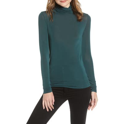 Chelsea28 Layering Turtleneck, Green