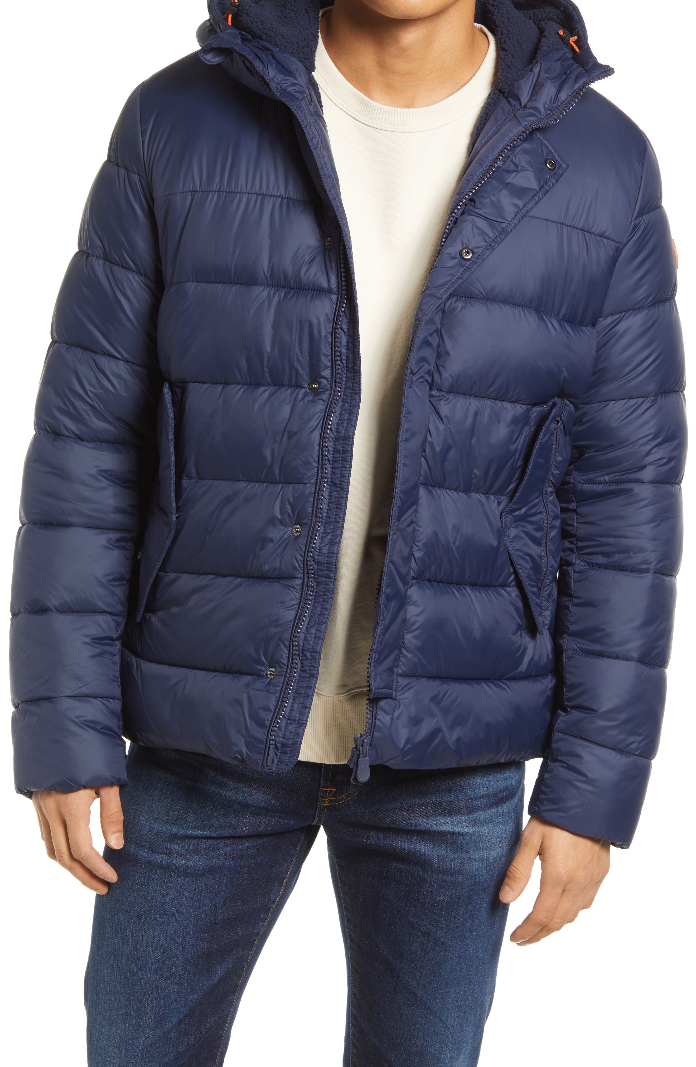 mens quilted down jacket