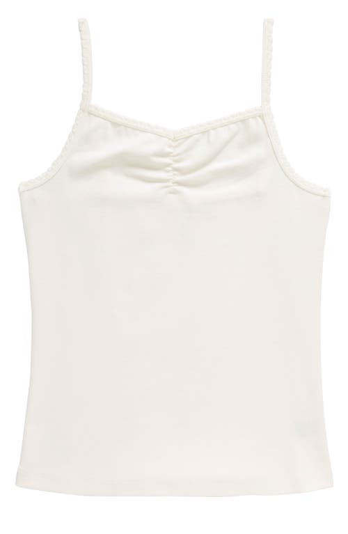 Treasure & Bond Kids' Ruched Cotton Blend Tank Top at