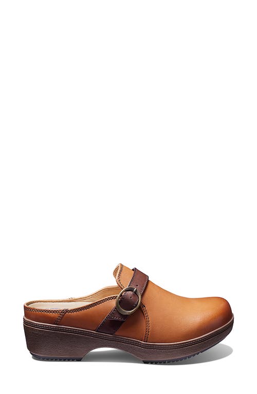 Samuel Hubbard Cascade Clog In Honey Leather
