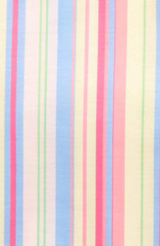 Shop Nordstrom Kids' Stripe Flutter Sleeve Short Pajamas In Pink English Bella Stripe