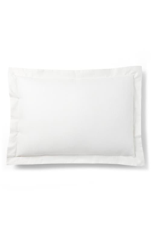 Ralph Lauren Lovan Jacquard Sham in Studio White at Nordstrom