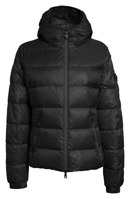 Moncler Gles Recycled Nylon Down Jacket Black at Nordstrom,