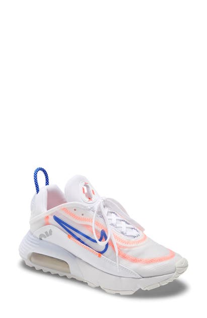 Nike Air Max 270 React Se Sneaker In White Racer Bl Flash Crimson Modesens Nike Air Max 270 React Se Sneaker In White Racer Bl Flash Crimson Modesens