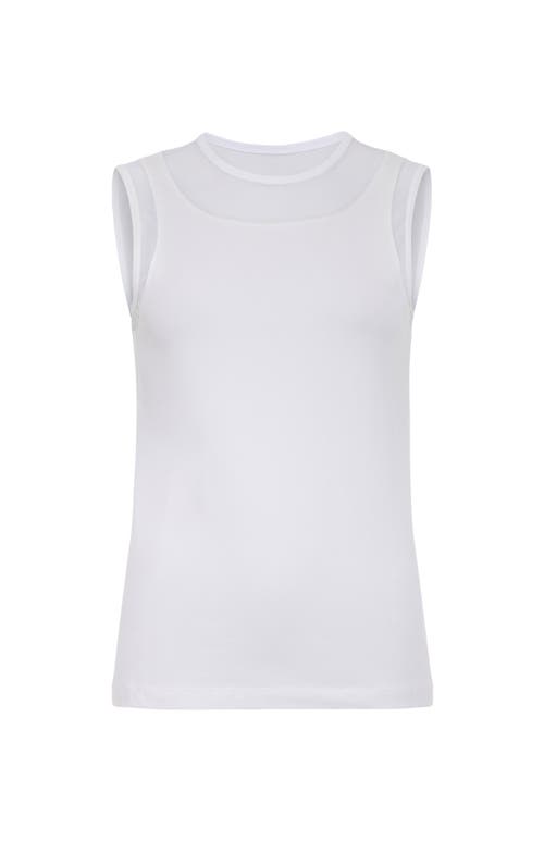 Shop Anatomie Flo Pima Cotton Tank In White